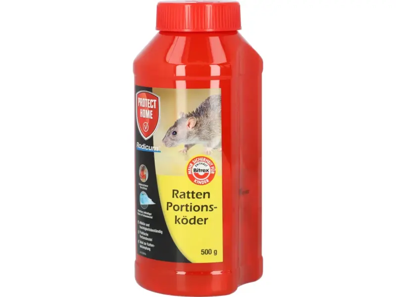 Rodicum Ratten Portionsköder, 500g Dose